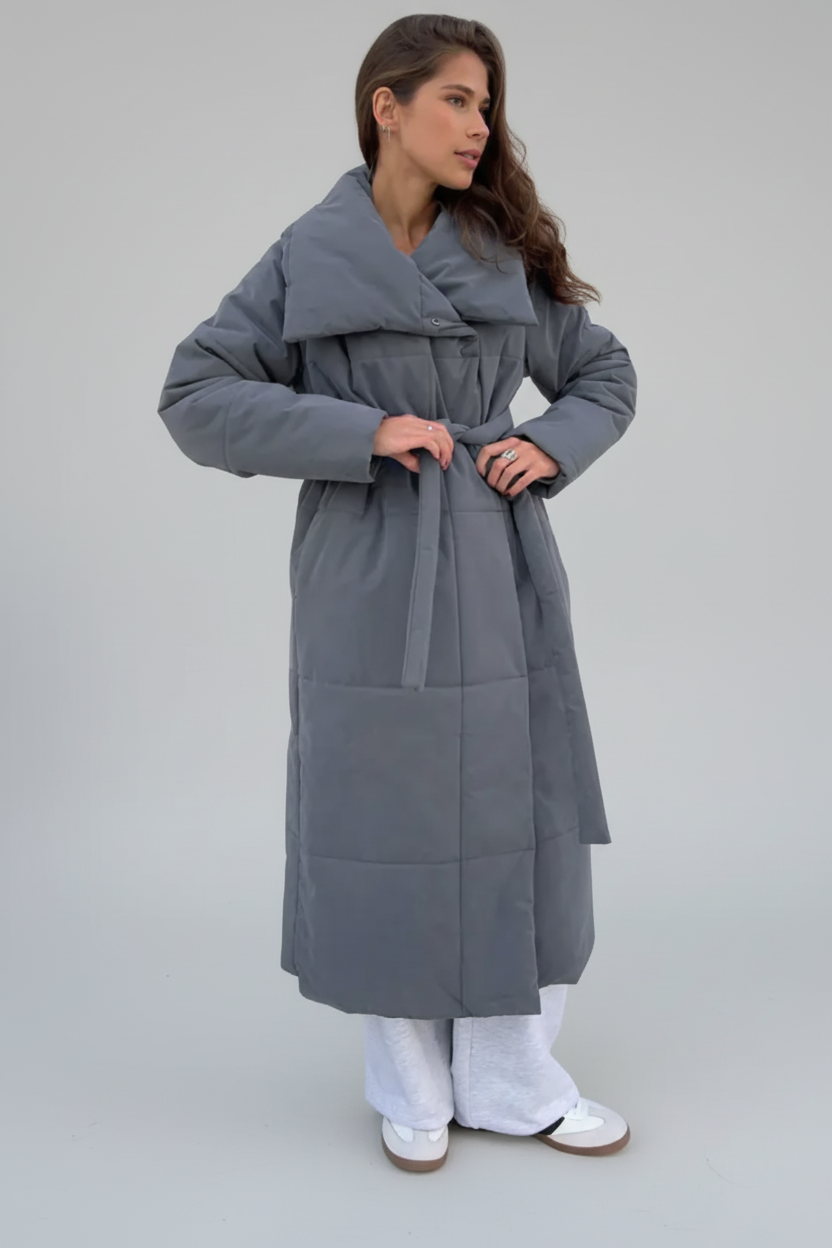 Vivienne – Luxe Lange Winterjas