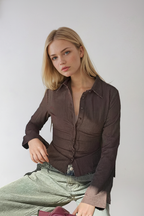 Mara - De Elegante Vintage Blouse