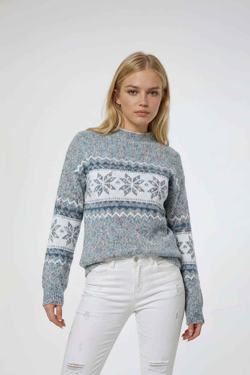 Livia – Luxe Winter/Kerst Sweater