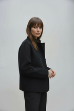 Helena – Luxe Wollen dames jas