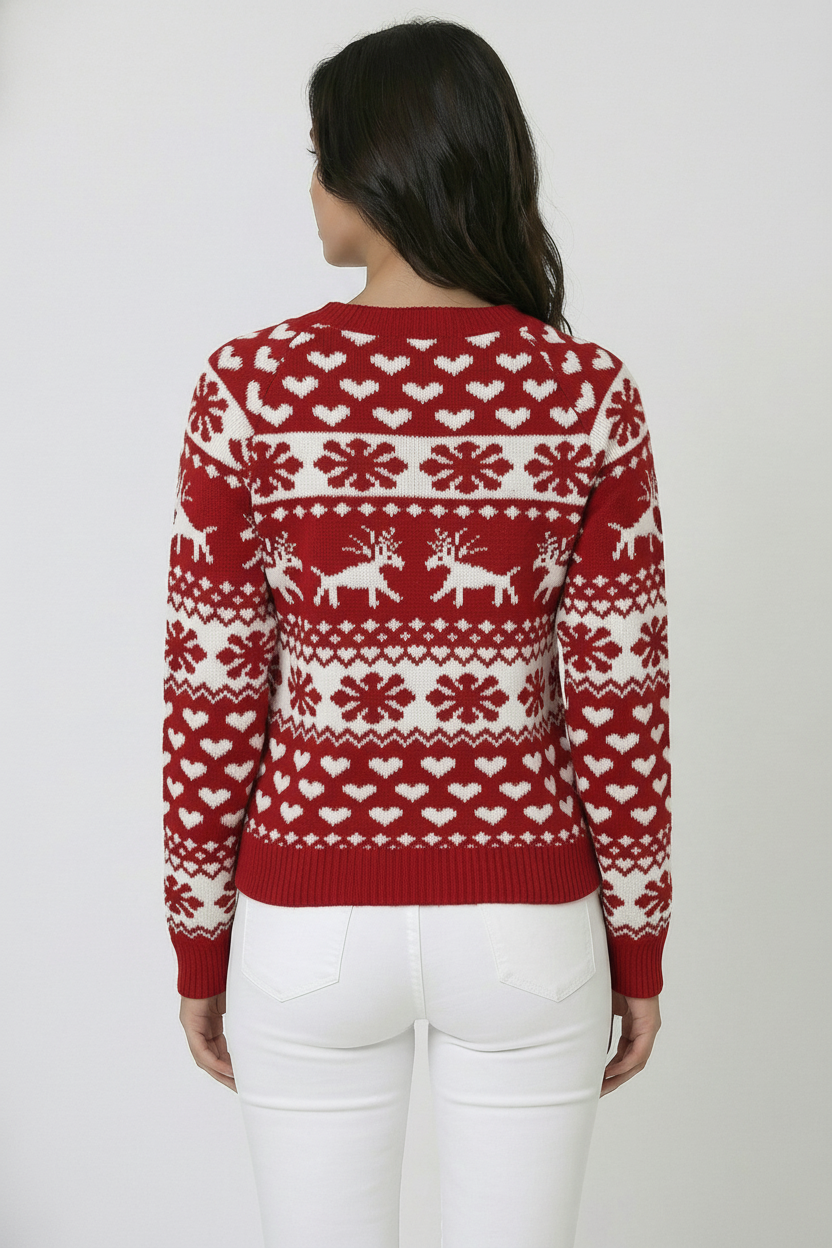 Emma – Luxe Kerst Wintertrui