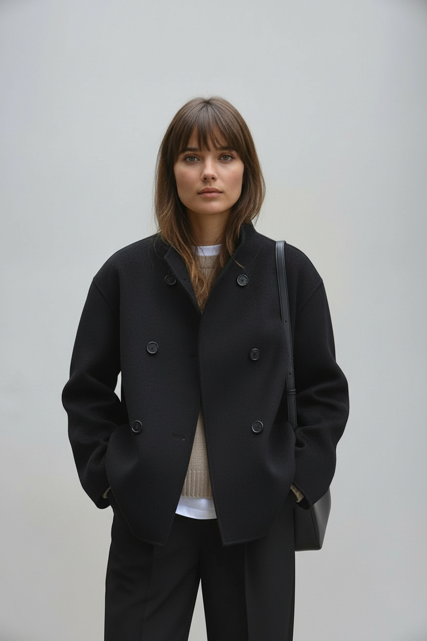 Helena – Luxe Wollen dames jas