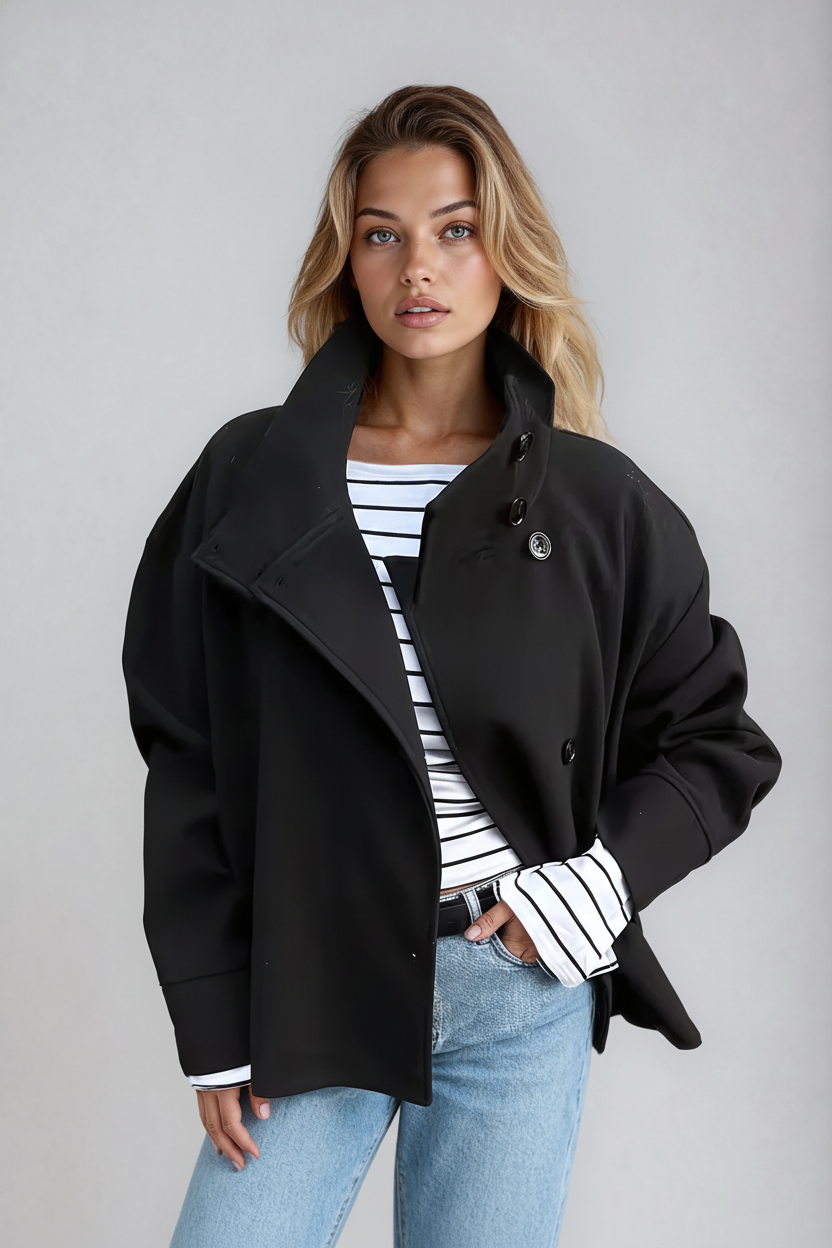 Sophie – Luxe Korte Winterjas