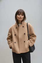 Helena – Luxe Wollen dames jas