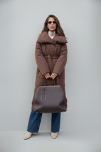 Vivienne – Luxe Lange Winterjas